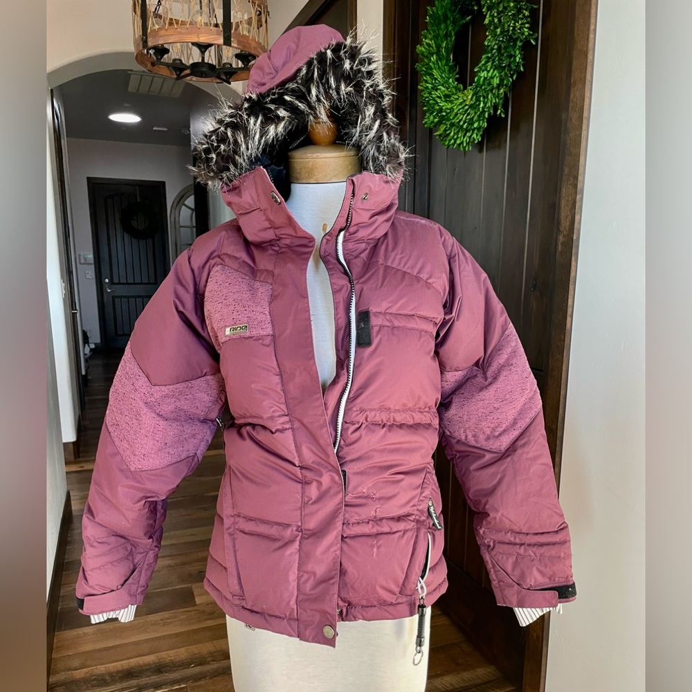 Ride Snowboard DOWN Snowboard Ski coat Wm S
